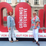 Sue Appleton & Martina Teichelmann, Juni 2019 in Berlin